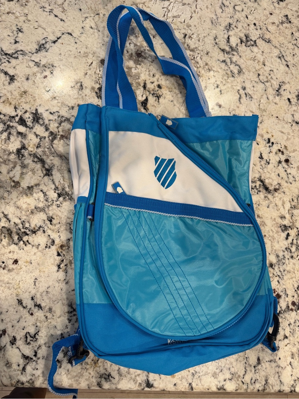 K-Swiss Ibiza II Convertible Tote Backpack, Tennis Racket Cover NWOT